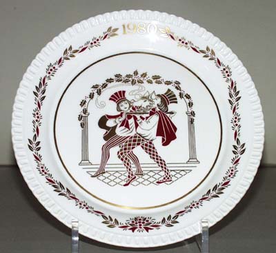 Christmas Plate 1980
